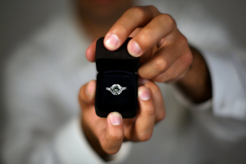 beautiful diamond ring marriage proposal